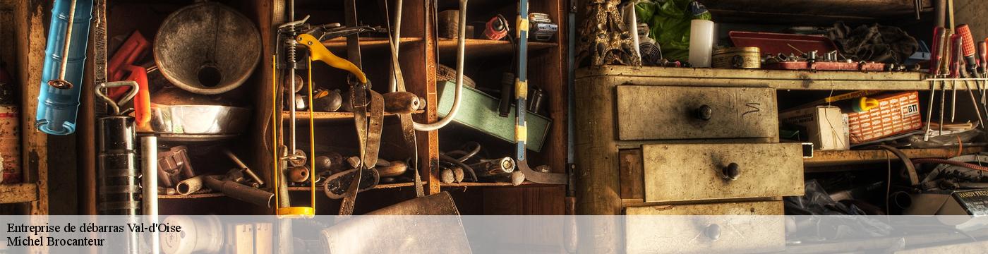 Entreprise de débarras 95 Val-d'Oise  Michel Brocanteur