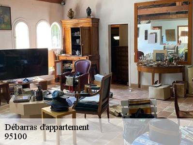 Débarras d'appartement  95100