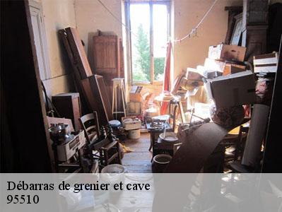 Débarras de grenier et cave  95510