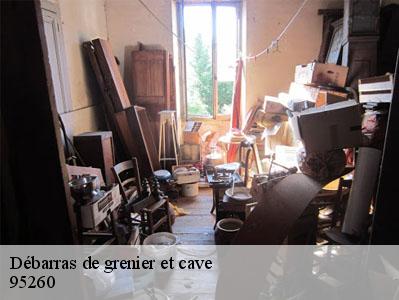 Débarras de grenier et cave  95260